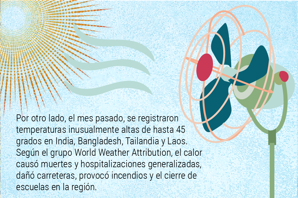 Entre lluvias torrenciales y calores infernales, se avecina el verano de 2023.