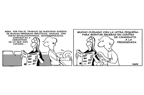 Candidato a la presidencia