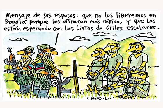 Mensaje de sus esposas