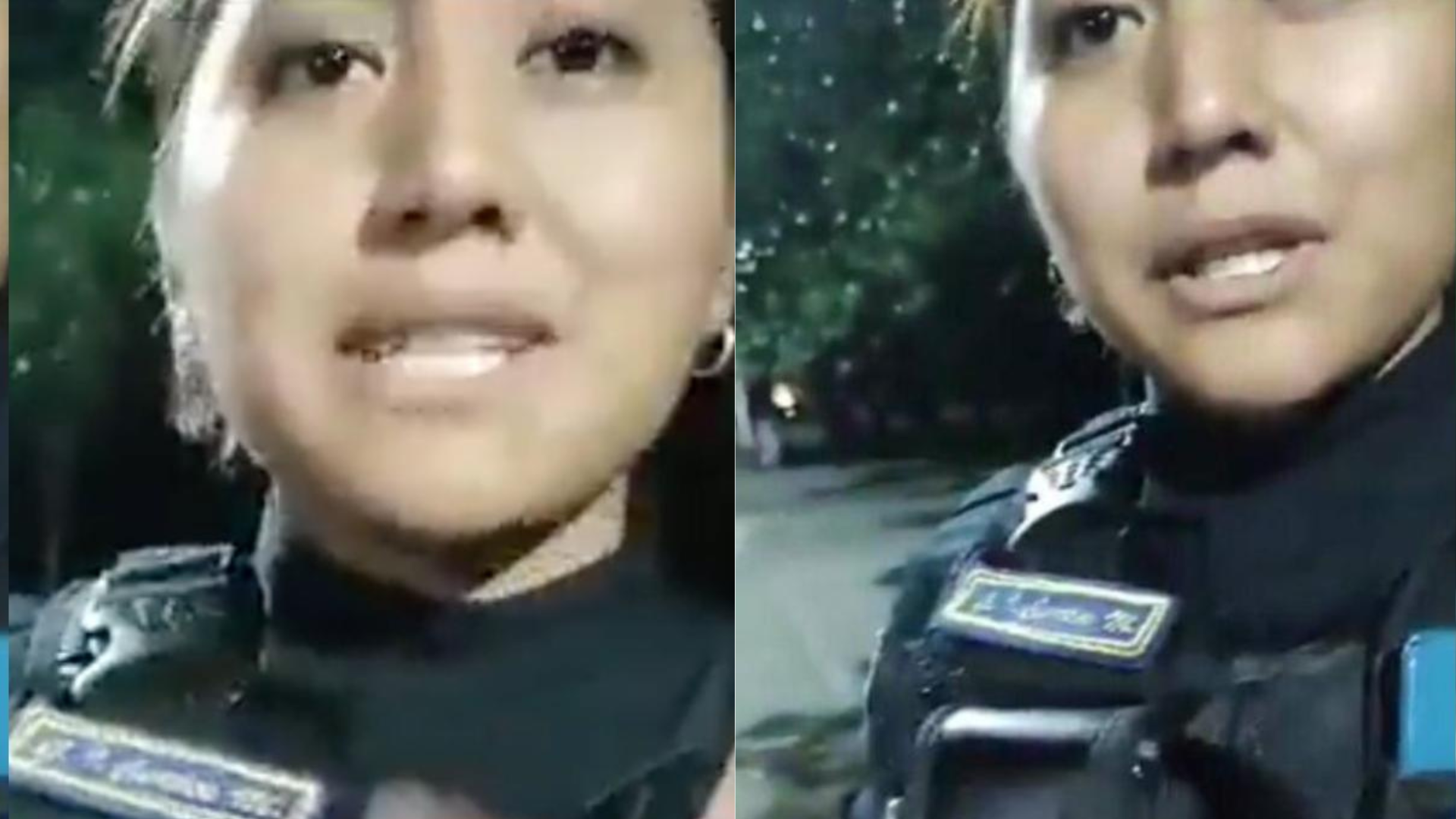 Policía borracha fue grabada por conductora: “Ni siquiera puedes hablar bien”