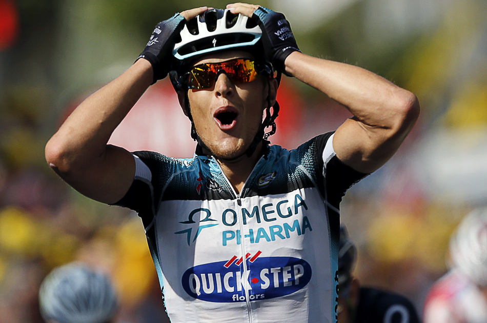 Matteo Trentin ganó la etapa 14 del Tour, no hubo cambios en la general