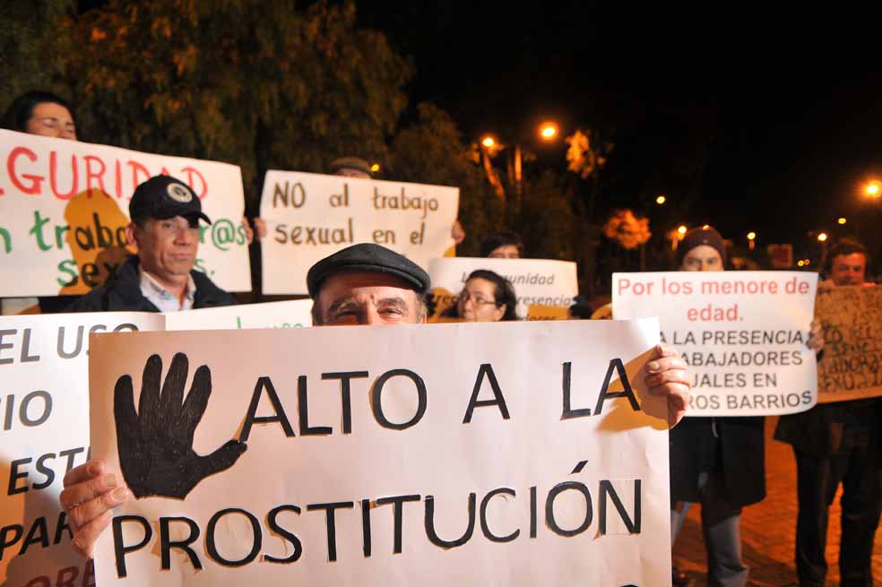 Choque por prostitución en Usaquén