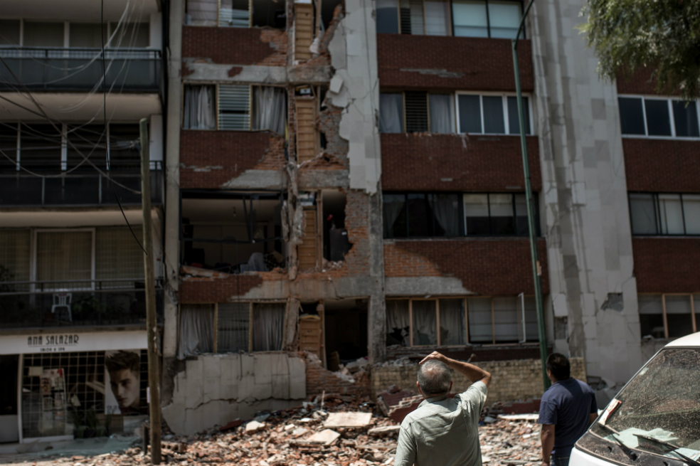 Imágenes de la solidaridad en México después del terremoto