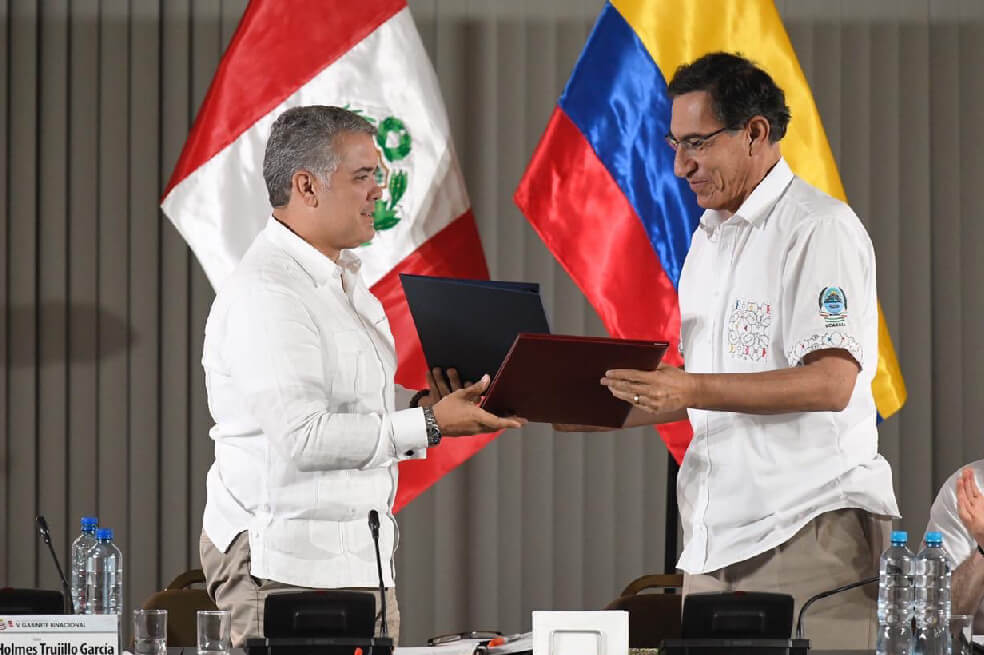 Colombia y Perú firman acuerdos en economía creativa y supervisión energética