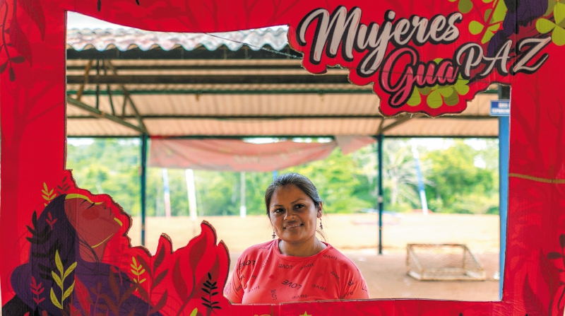 “Huellitas del Futuro”: el centro de cuidado de hijos de la paz