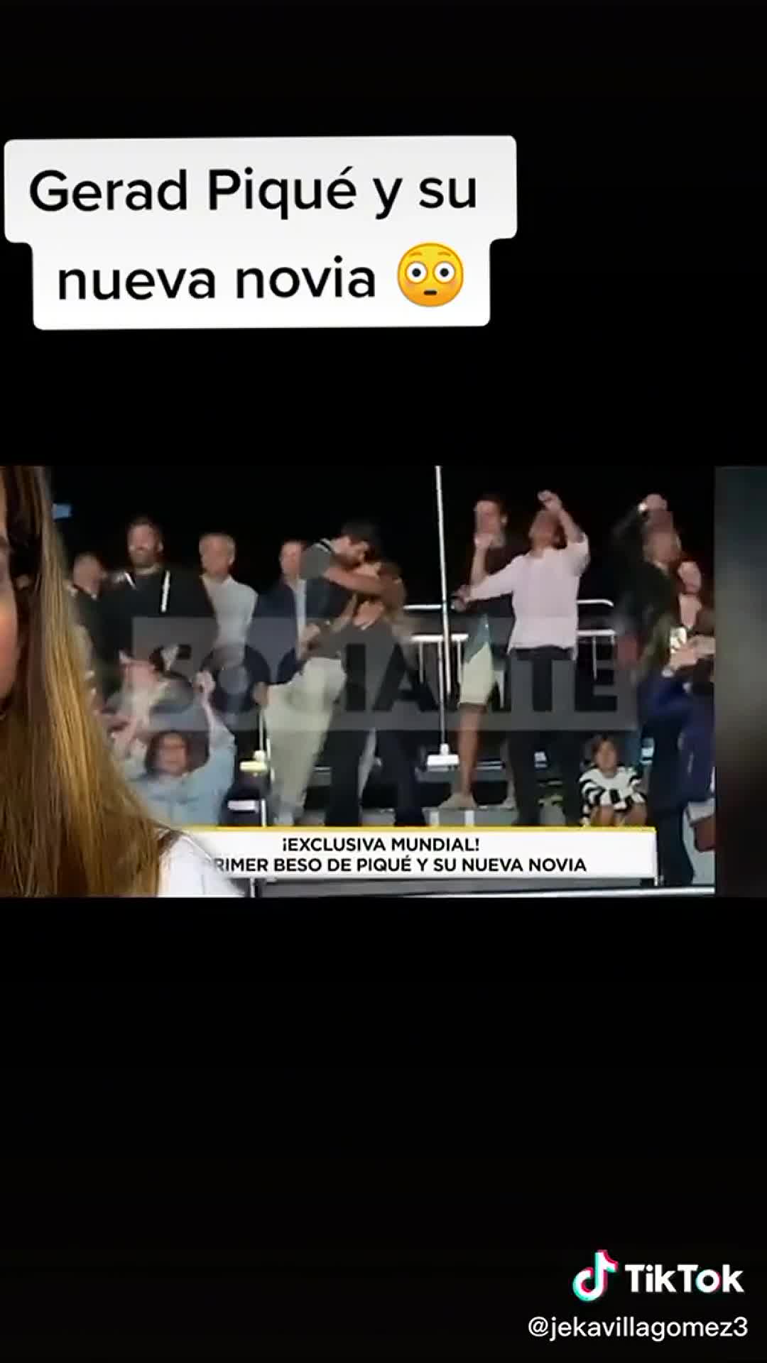 Piqué ha dejado al descubierto su nueva relación con esta escena donde se ven muy cariñoso él y Clara Chía