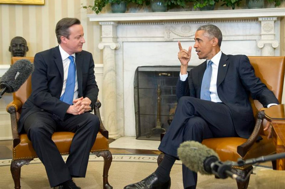 Obama y Cameron acuerdan mantener "fuertes sanciones" contra Rusia