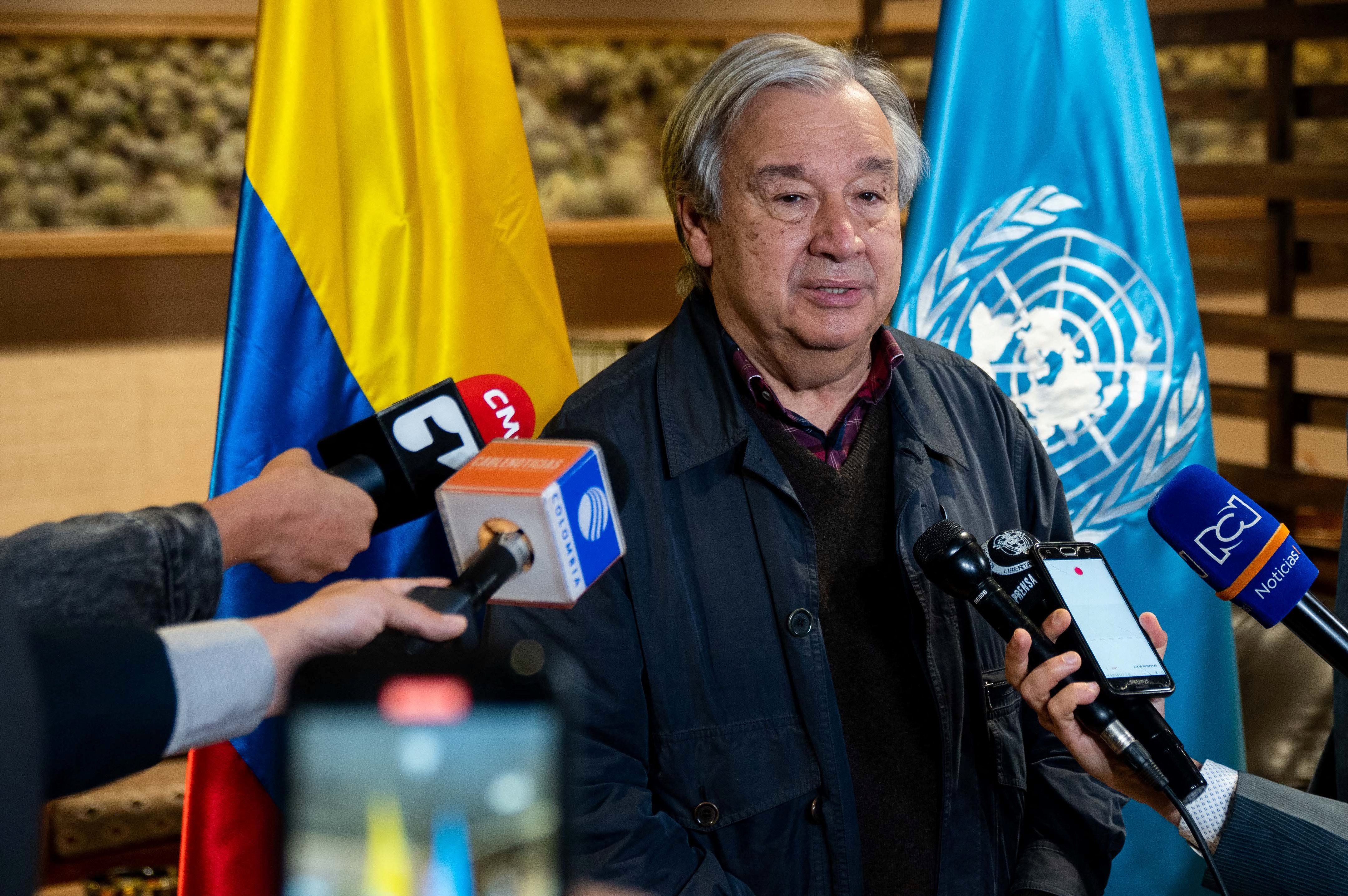 Cinco años del Acuerdo de Paz: secretario general de la ONU visita Colombia