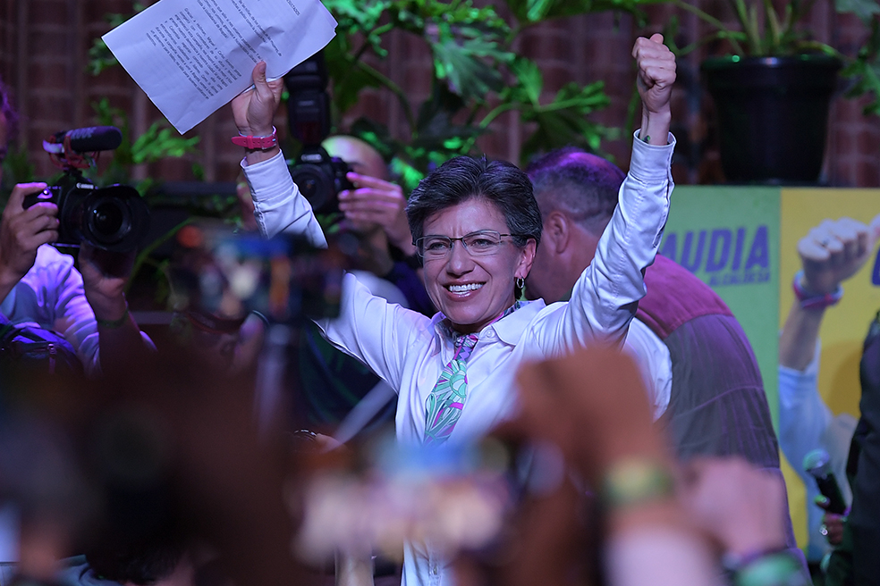Yo estuve el día que Claudia López ganó a la alcaldía