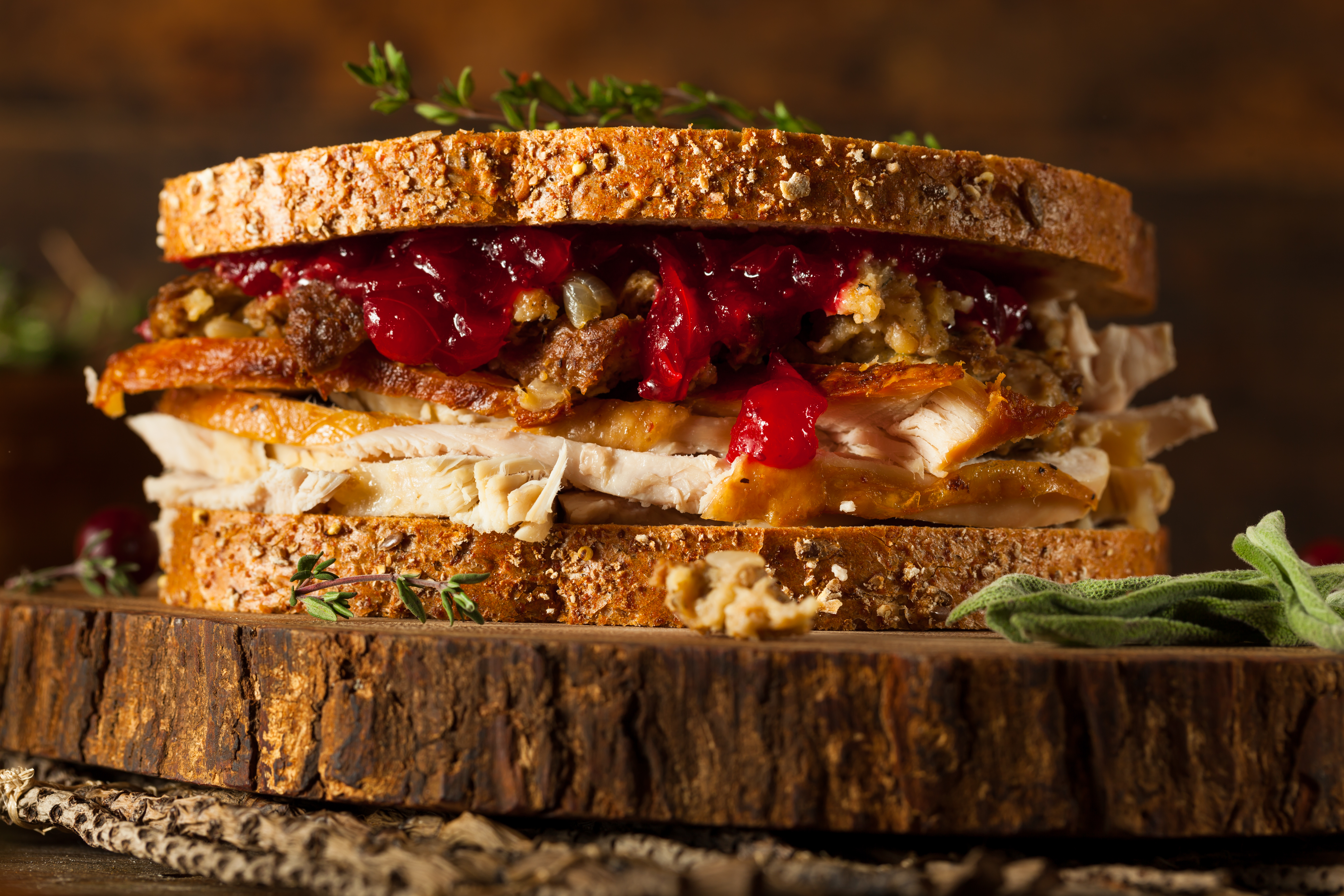 Sándwich de pollo
