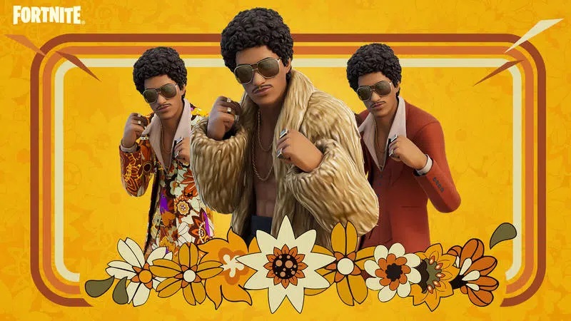 Bruno Mars llega al mundo Fornite con su propia skin