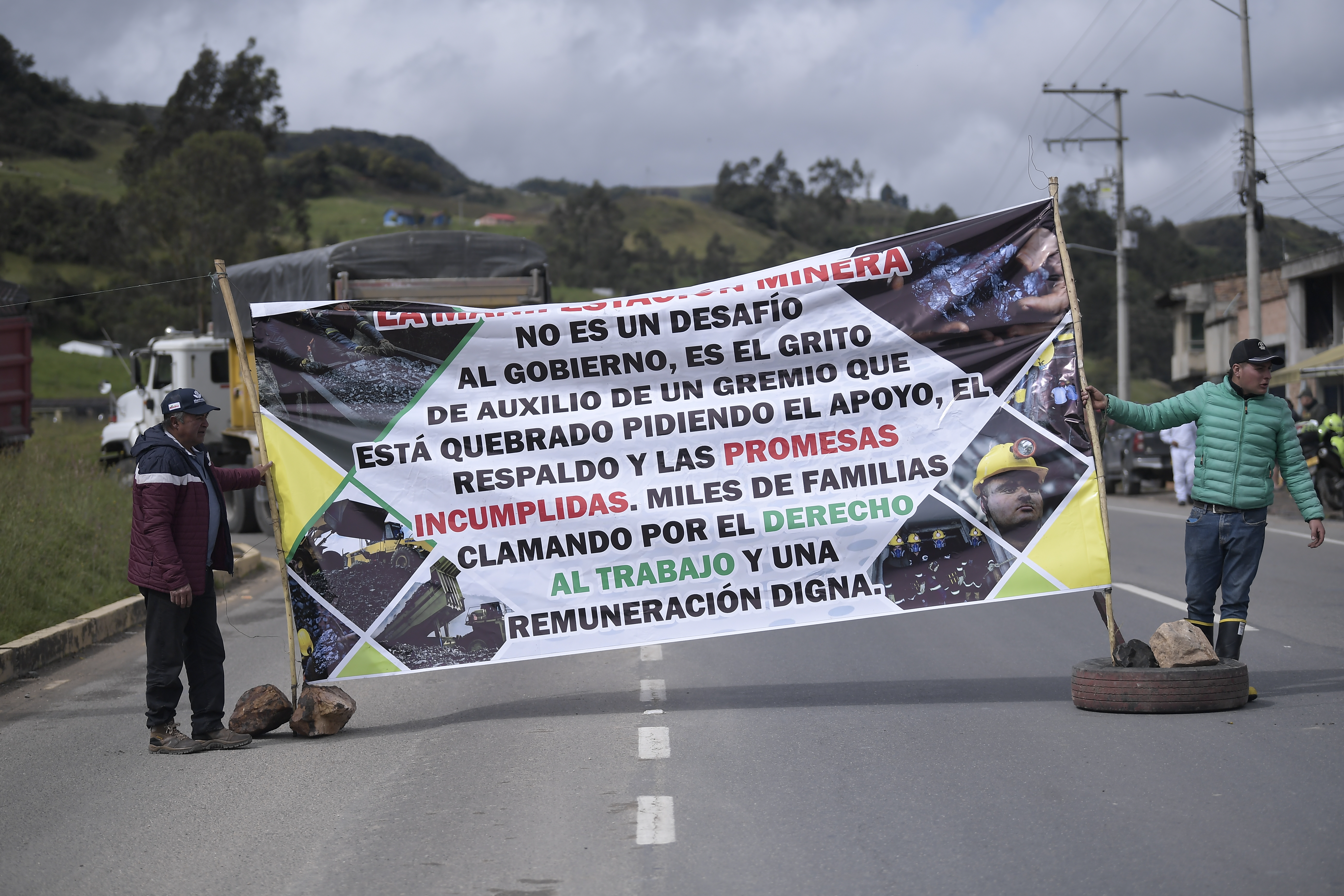 Paro en Boyacá: pequeños mineros carboneros llegaron a un acuerdo con el Gobierno