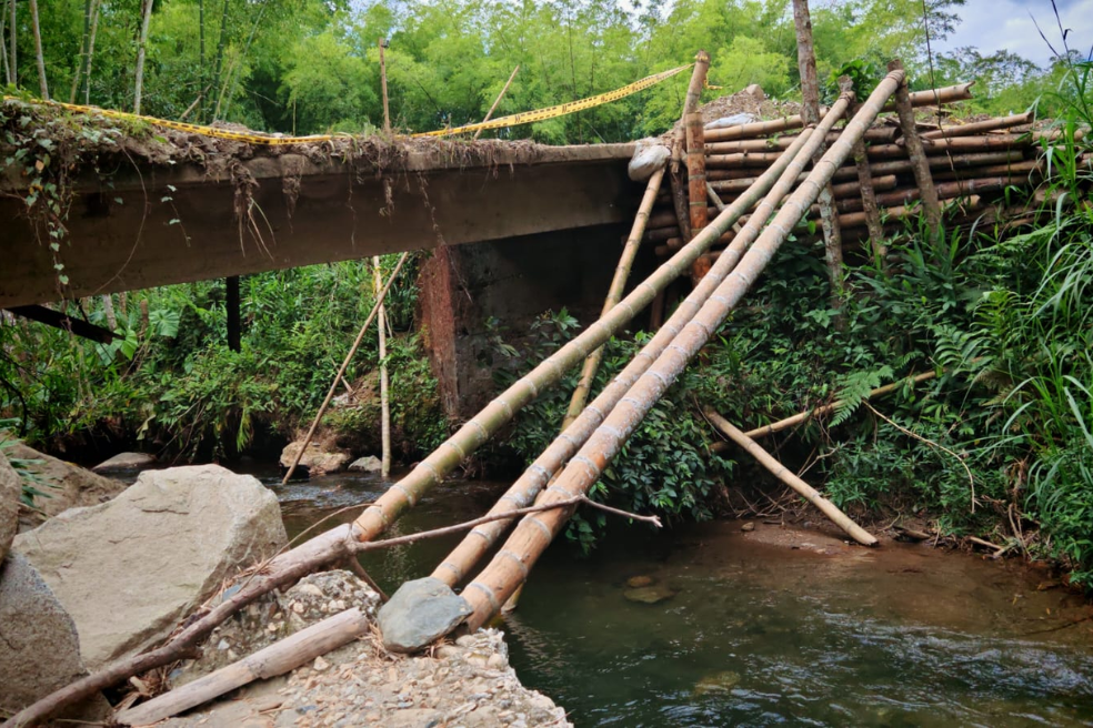Puente del Ejército pone fin a cuatro años de aislamiento en zonas rurales de Tolima