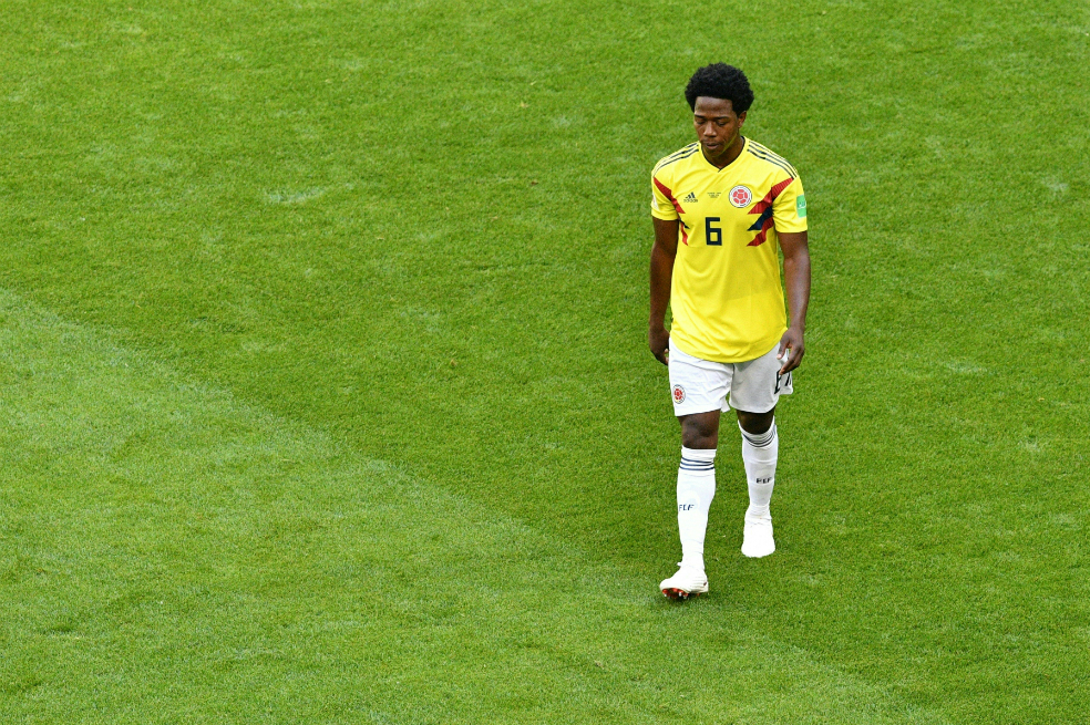 Carlos Sánchez, el primer expulsado de Rusia 2018