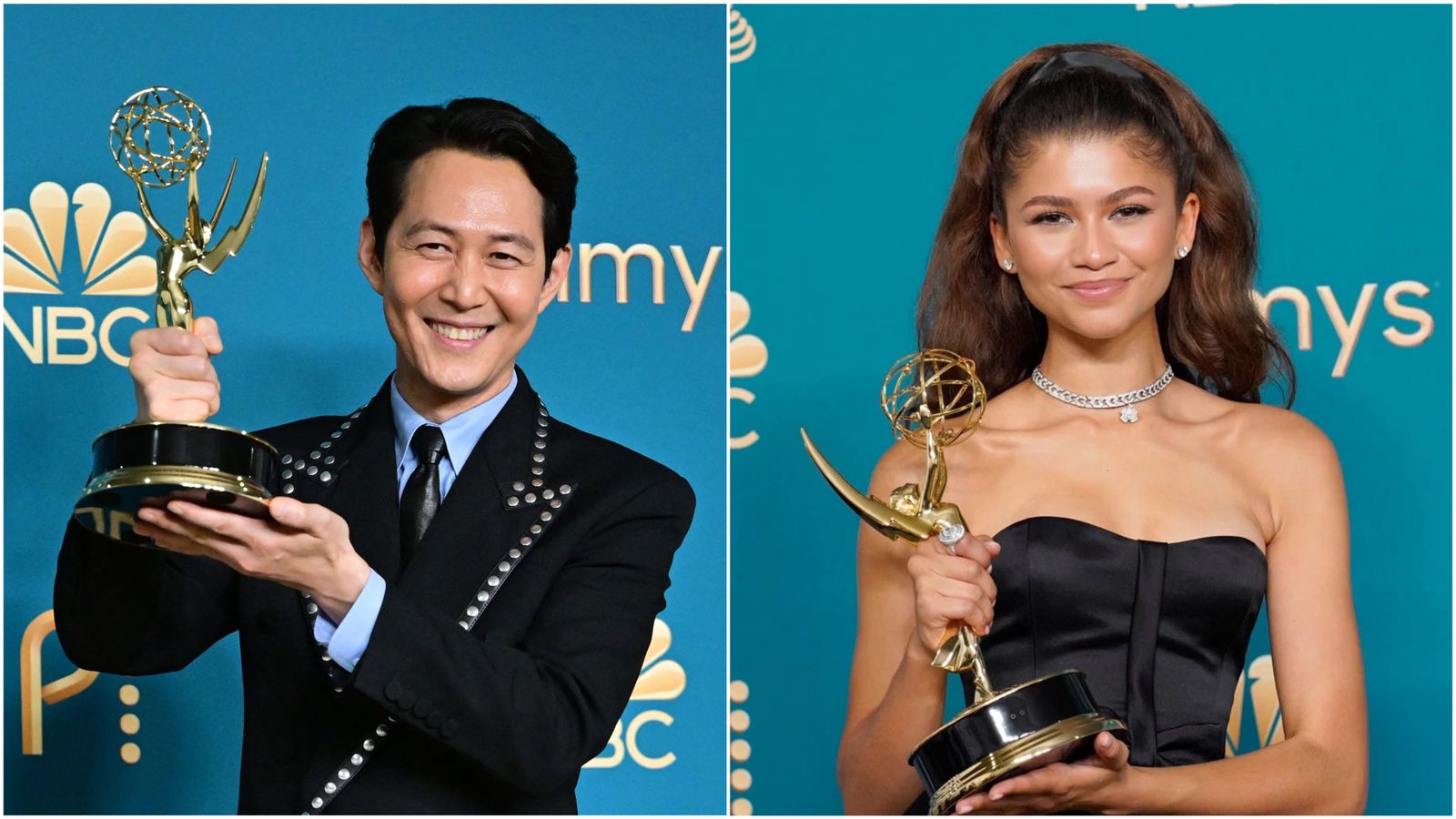 Emmys 2022: Zendaya y “El juego del calamar” hacen historia