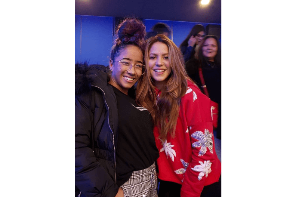 Liz Dany Campo, la joven de 18 años que le enseñó a bailar champeta a Shakira