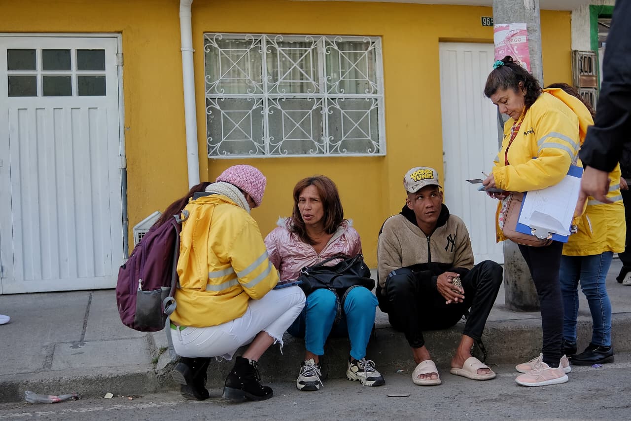 Avanza la segunda fase de Pagadiarios en Bogotá: encuestaron a 634 hogares