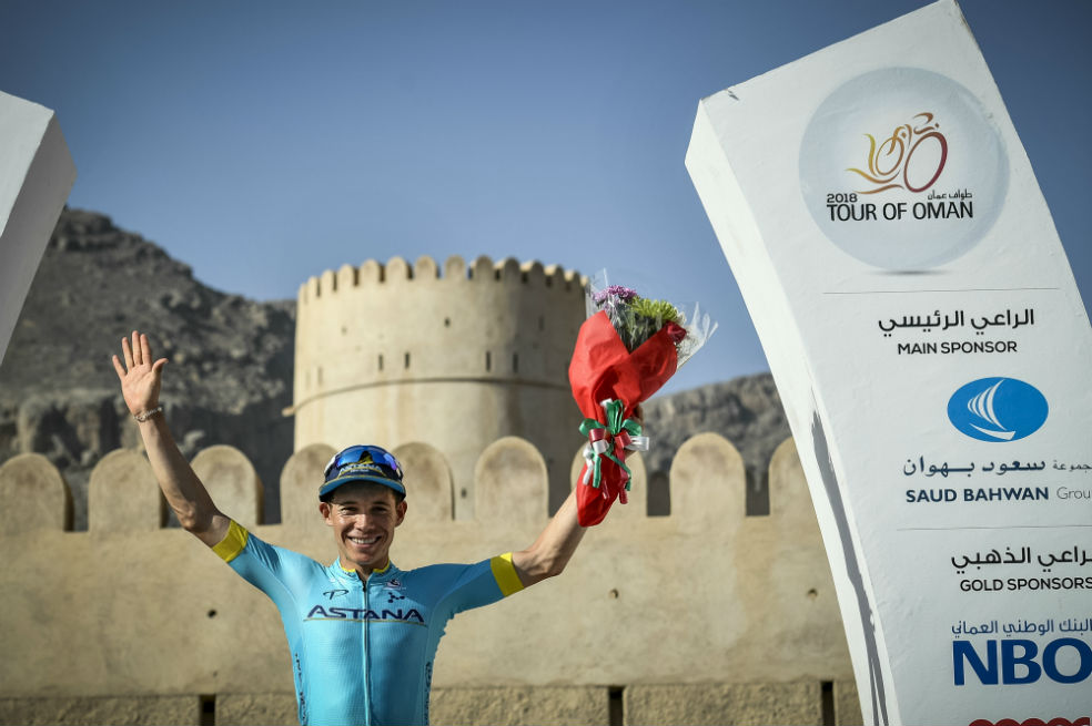 Miguel Ángel López, mejor colombiano en la general Tour de Abu Dhabi