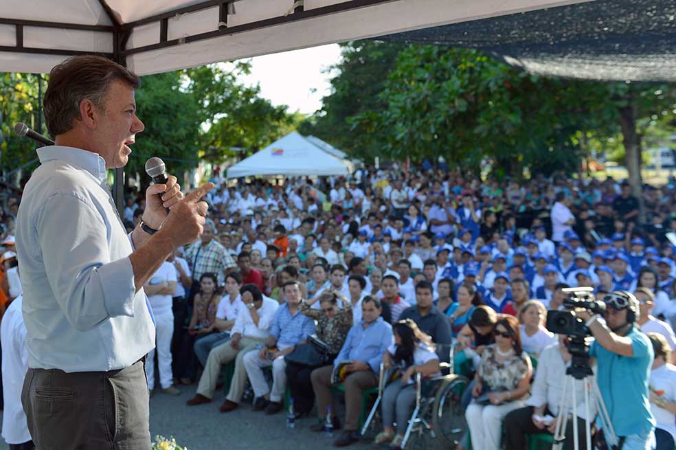 Santos según sus discursos