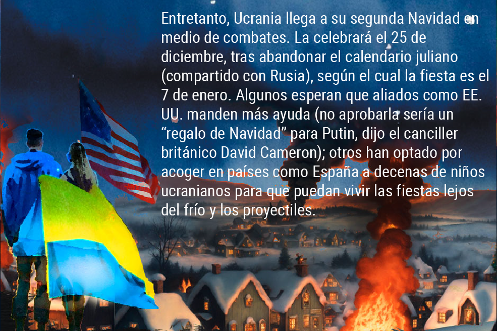 El mundo no es como lo pintan: Navidad en guerra.