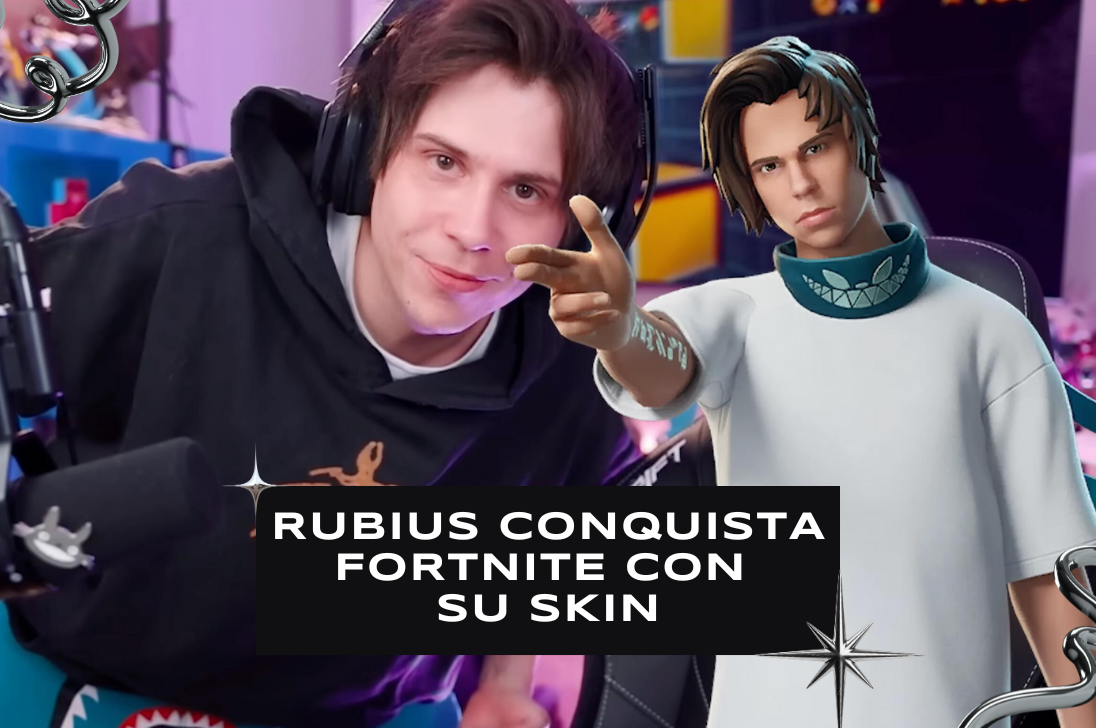 Rubius conquista Fortnite con  su skin