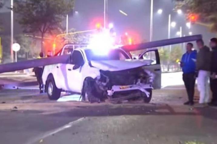 Agentes de la Sijin tuvieron grave accidente de transito en Bogotá, esto se sabe
