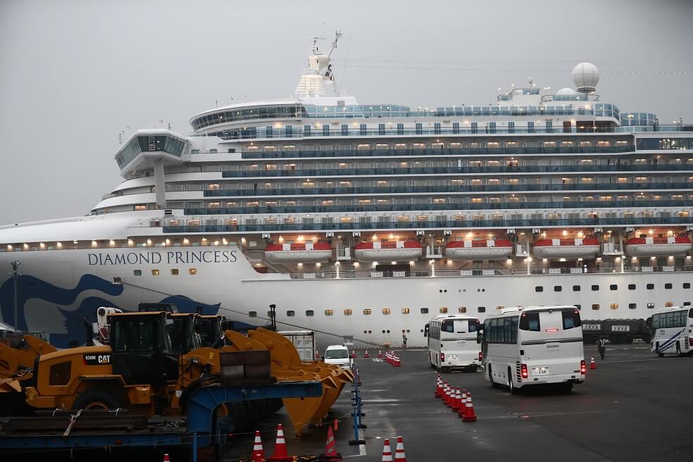 Colombiano a bordo de crucero en Japón dio positivo en prueba de coronavirus
