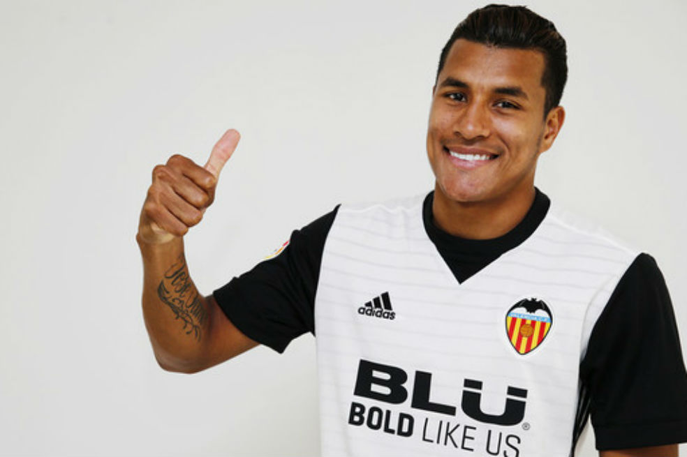 Jeison Murillo, nuevo jugador del Valencia