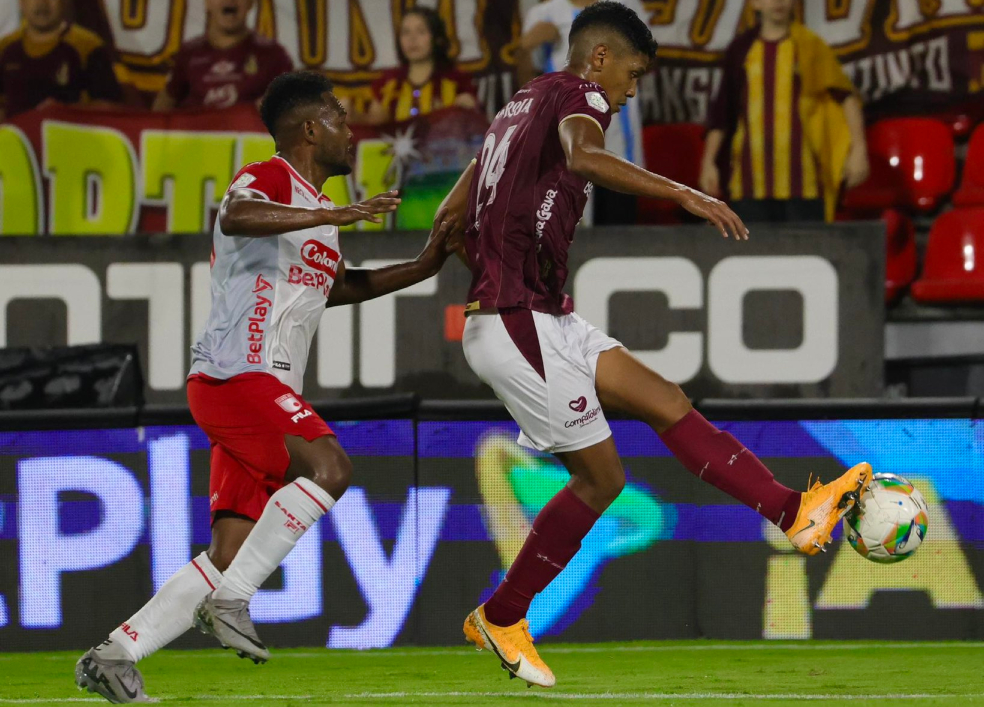 Liga BetPlay: Tolima y Santa Fe empataron en Ibagué y siguen cerca de los punteros