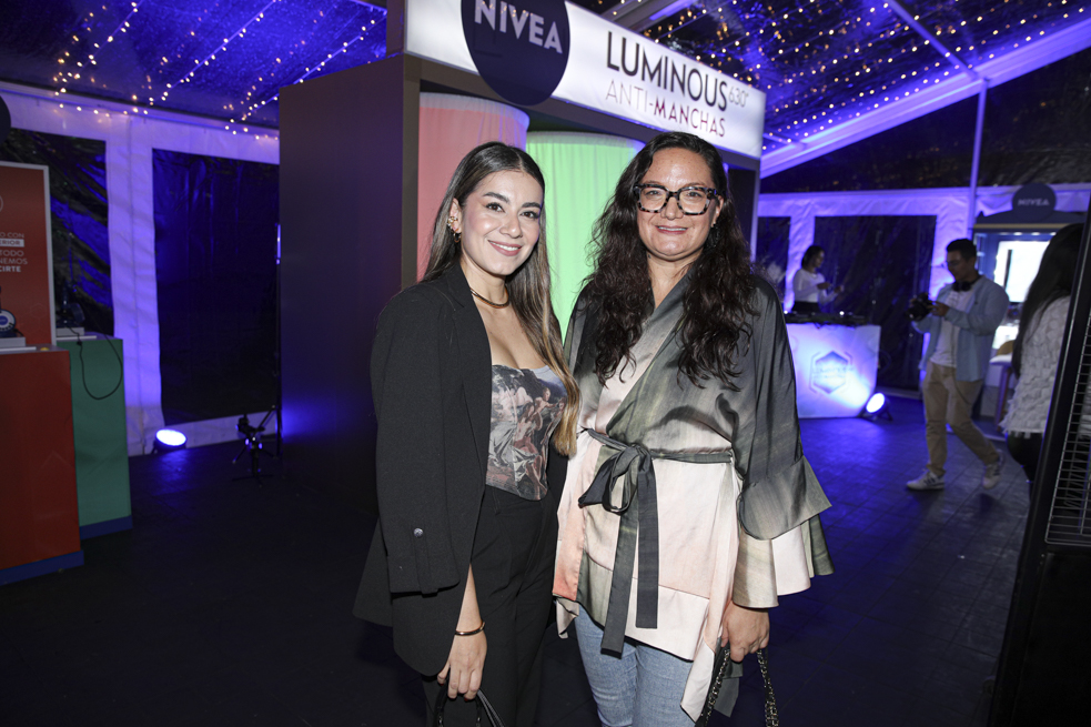 Leslie Cuenca y Andrea Villamizar