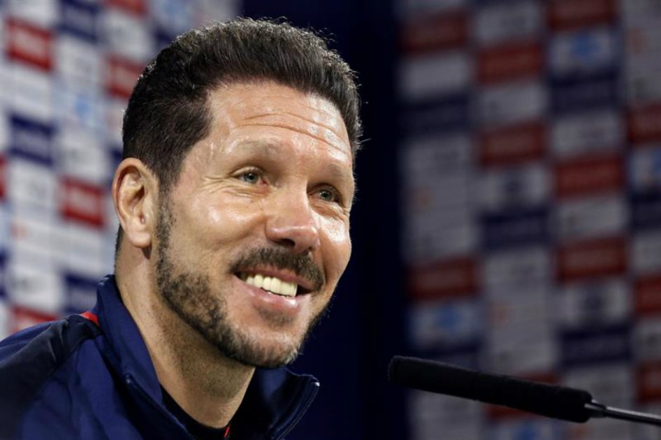 Simeone: «Mientras haya puntos, la Liga siempre está en juego»
