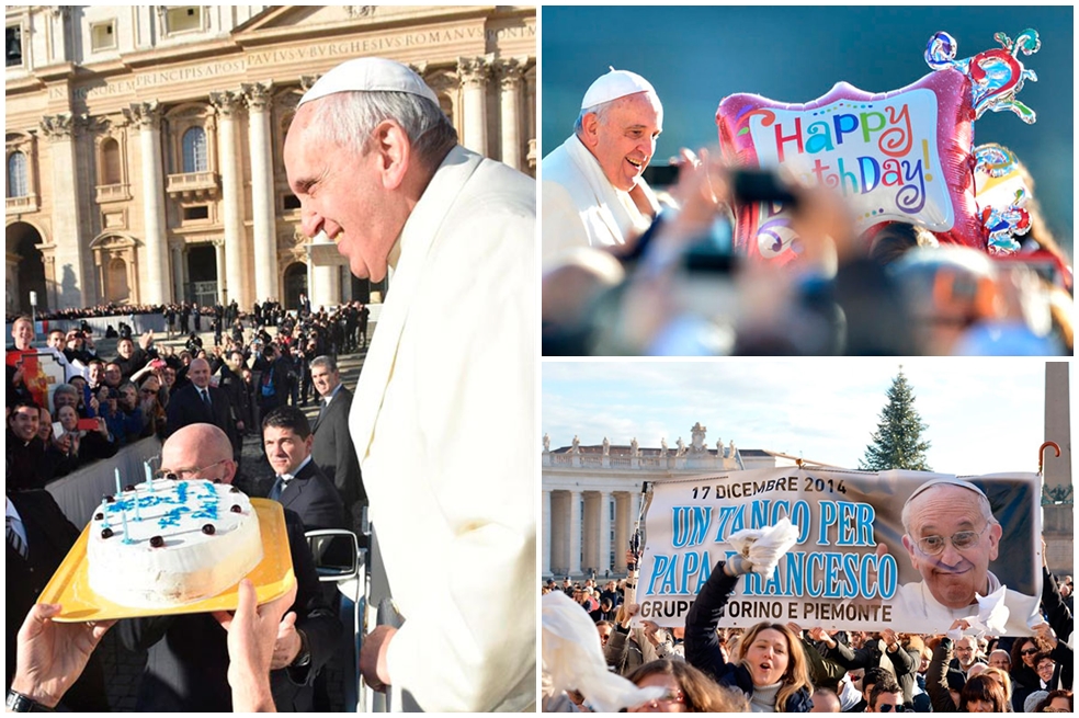 Cumpleaños del Papa Francisco, a ritmo de tango