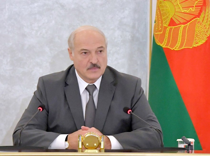 El presidente de Bielorrusia, Alexandr Lukashenko. Elecciones agosto 9, 2020.