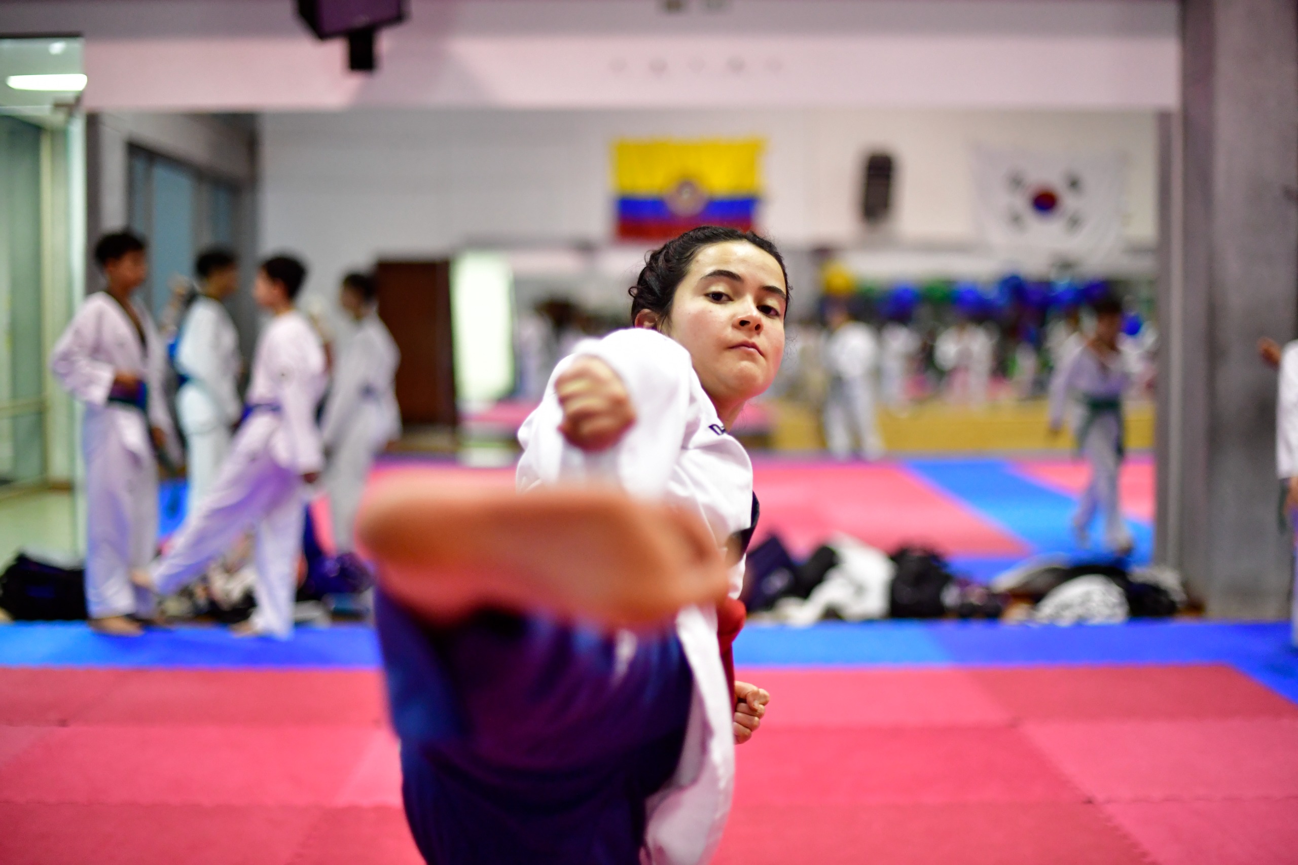 La microbióloga con asperger que halló en el taekwondo una fuerza de vida
