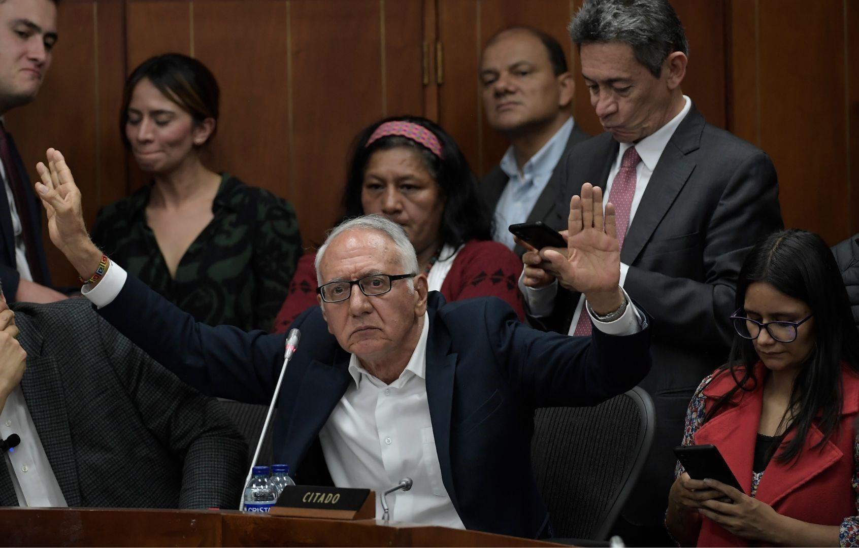 Radican moción de censura contra el ministro de Salud, Guillermo Alfonso Jaramillo