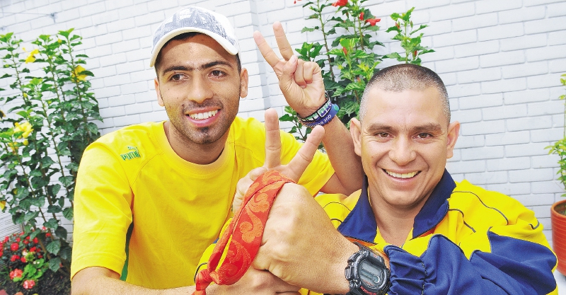 Elkin Serna y Moisés Fuentes, leyendas paralímpicas de Colombia