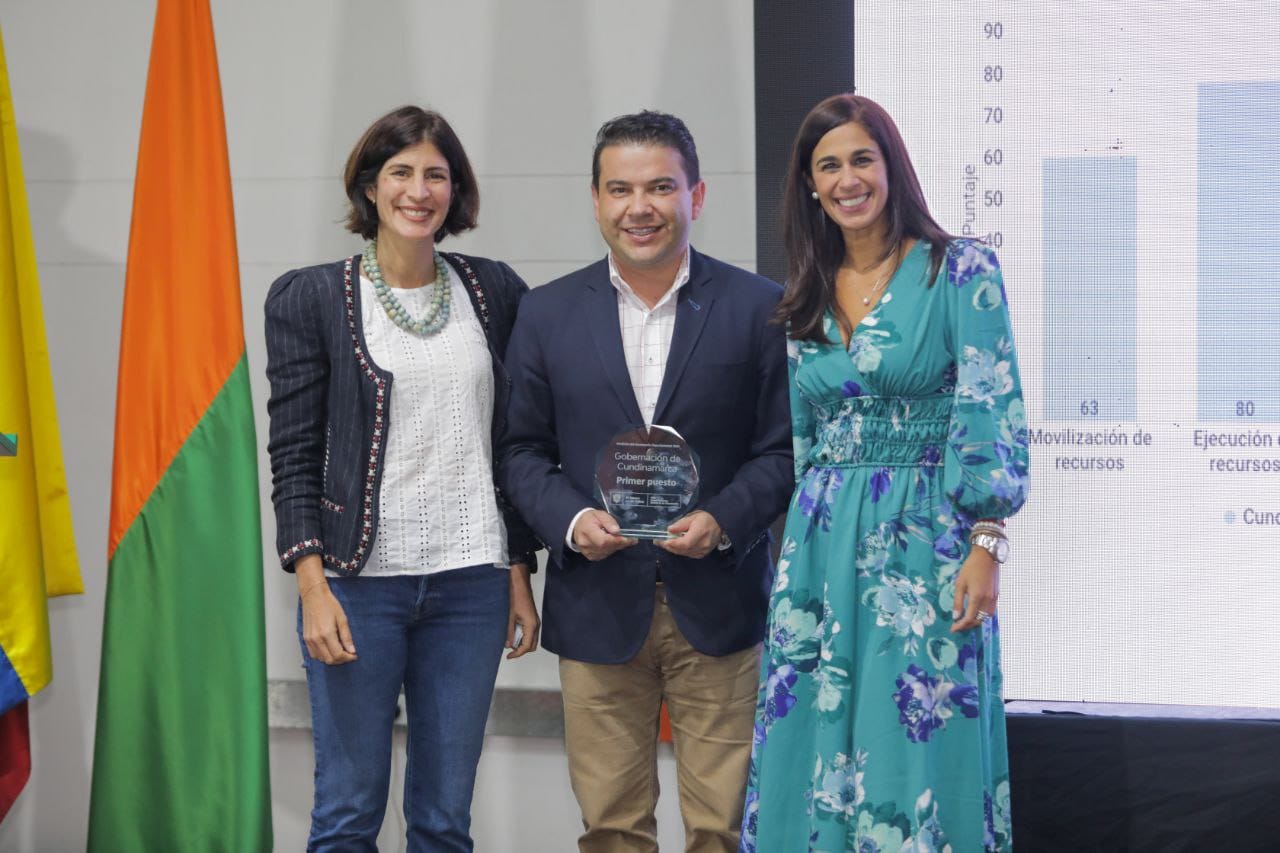 Premian a Cundinamarca por índices favorables de gestión