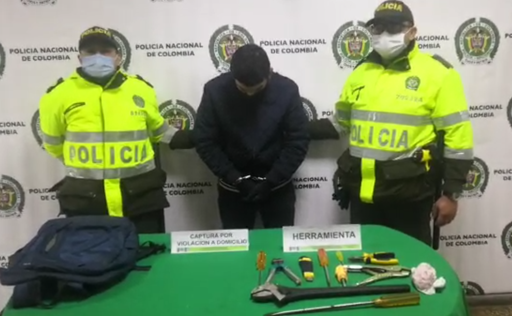 Policía frustra millonario robo a una vivienda de Modelia en Bogotá
