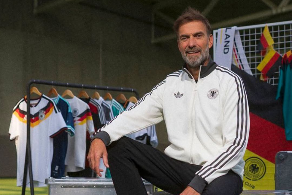 Jürgen Klopp durante su presentación como técnico de la selección de Alemania.