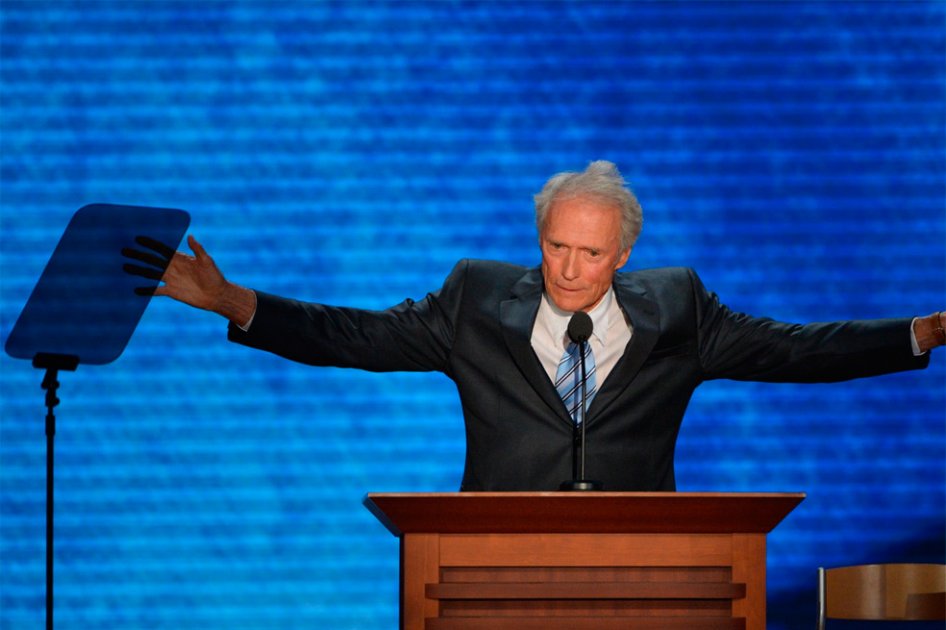 Charla de Clint Eastwood con un «Obama invisible», centro de críticas en Hollywood