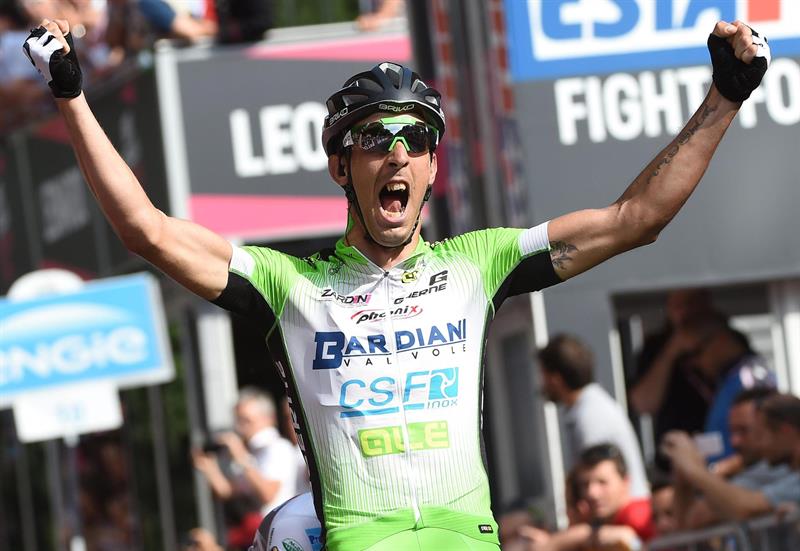 Boem ganó la décima etapa del Giro de Italia