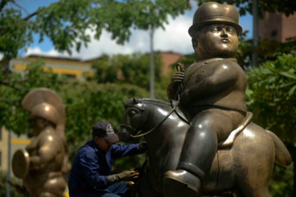 Campesinos de Medellín protestan por aumento en la tarifa del impuesto predial