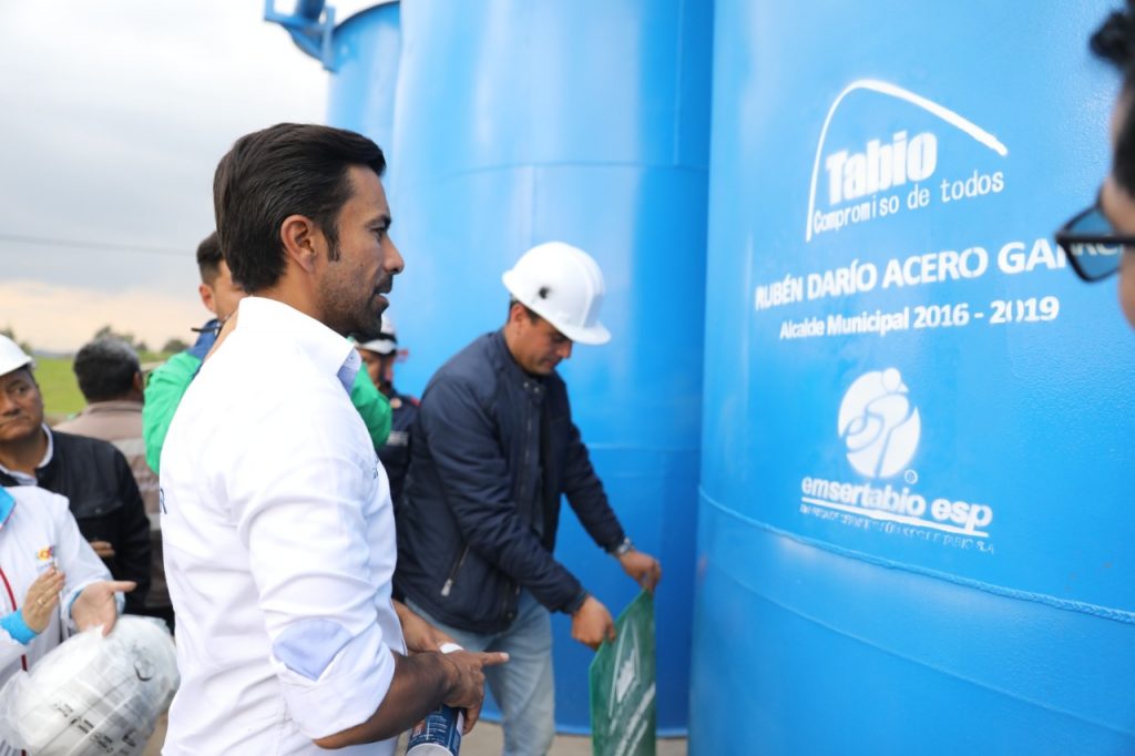 Nuevo y moderno acueducto en Tabio, Cundinamarca