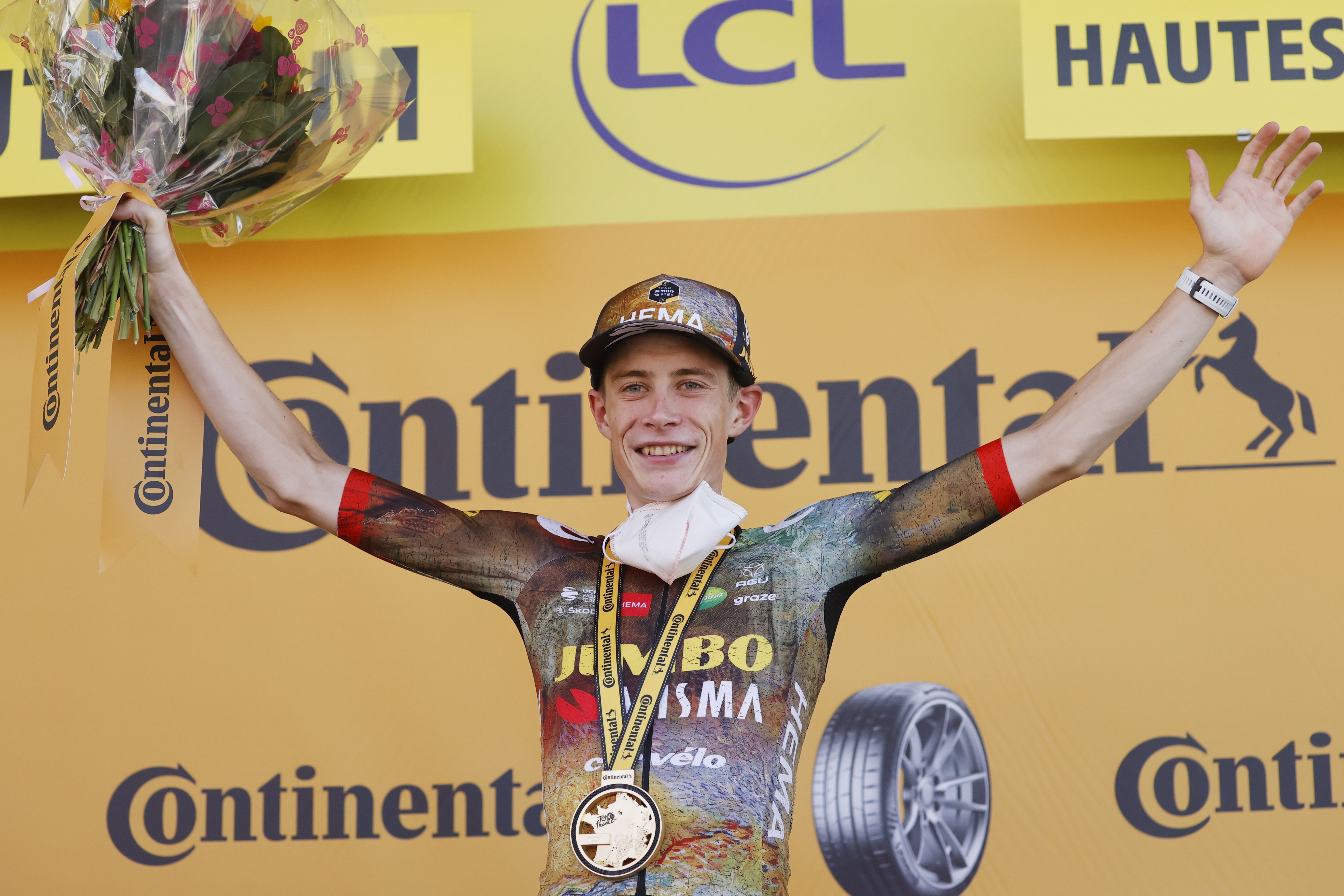 El danés Jonas Vingegaard ganó la etapa 18 y sentenció el Tour de Francia 2022