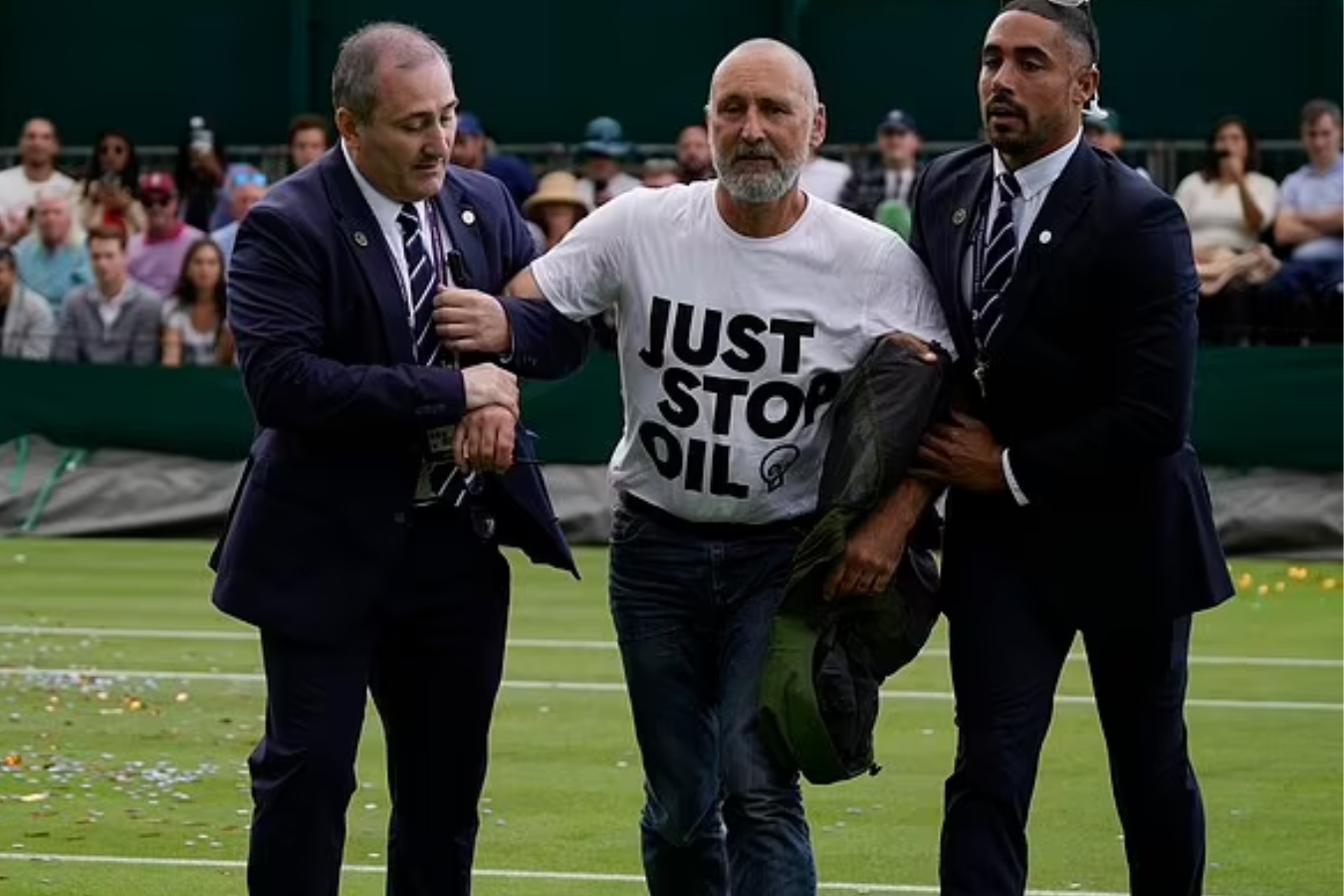 Ecologistas del movimiento ‘Just Stop Oil’ irrumpieron en partidos de Wimbledon