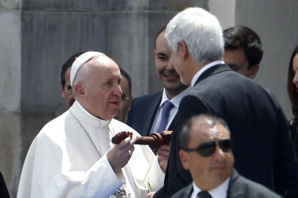 El día que el papa Francisco recibió las llaves de Bogotá