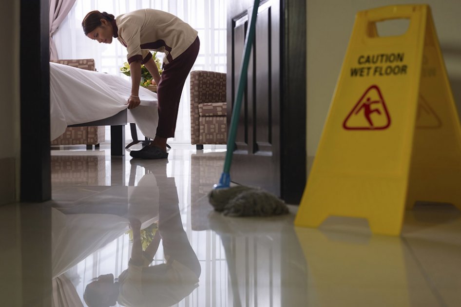 El empleo detrás de la casa ordenada