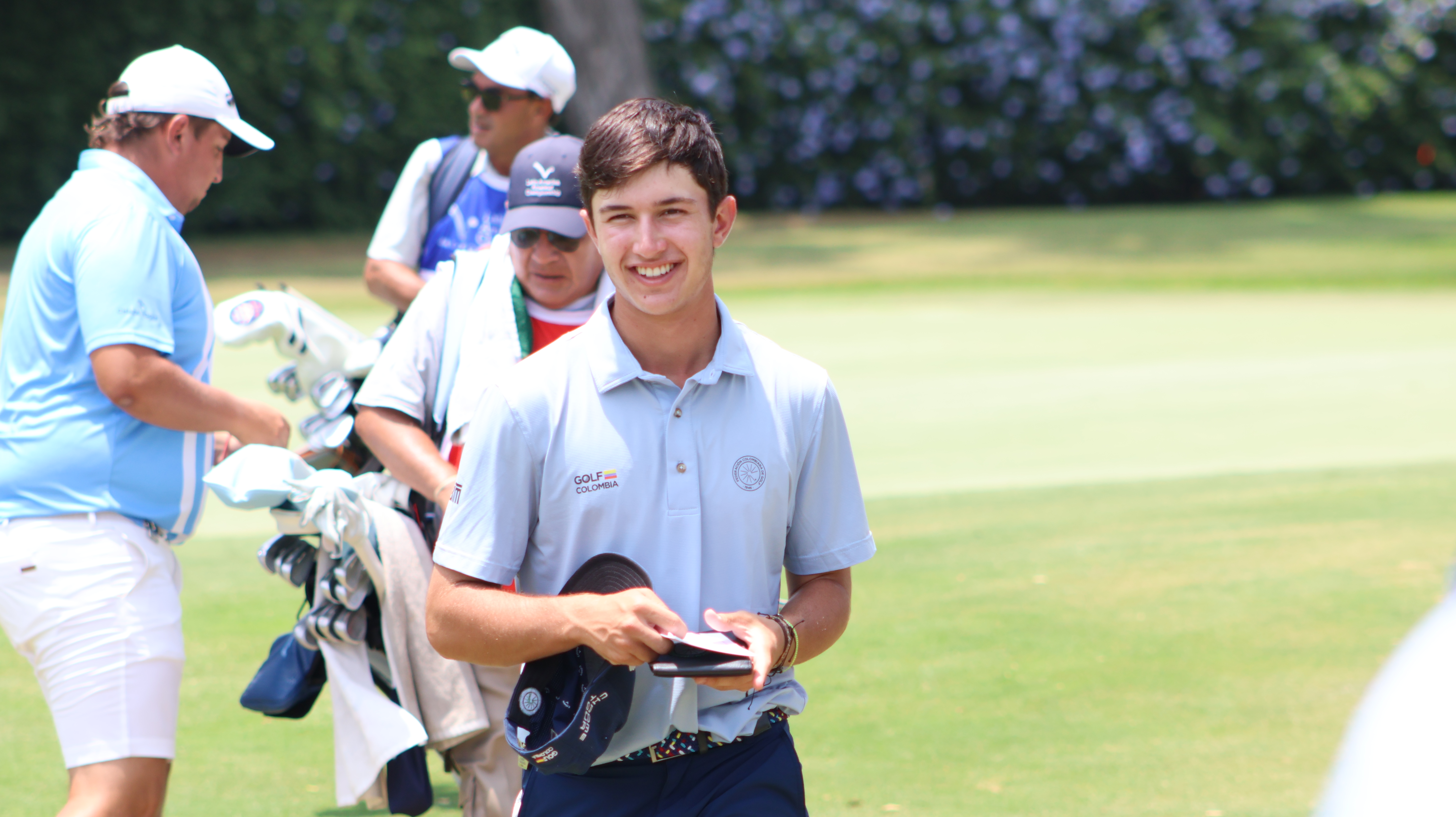 El colombiano Tomás Restrepo se trepó al top 5 del Latin American Amateur Championship