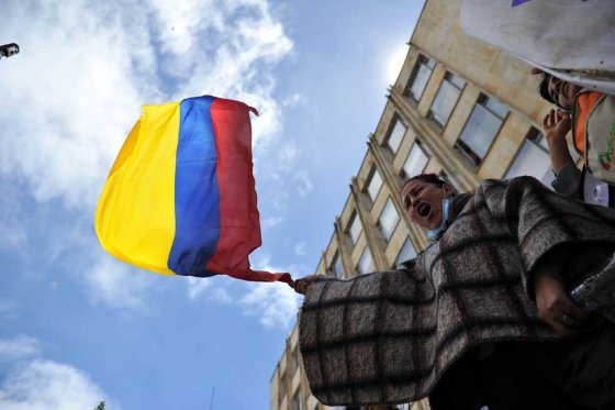Las acusaciones de represión durante las protestas por el paro agrario han sido repetitivas, sin embargo, Colombia defendió sus progresos en materia de derechos humanos.