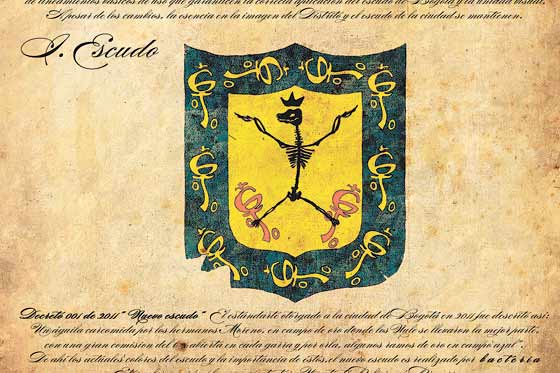 Nuevo escudo bogotano